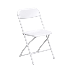 White Folding Chair
