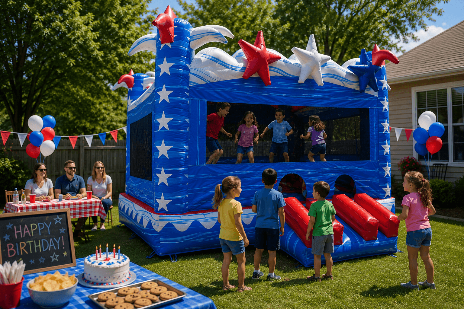 Safe and engaging party setup