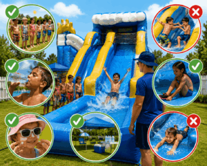 Water slide safety tips and guidelines